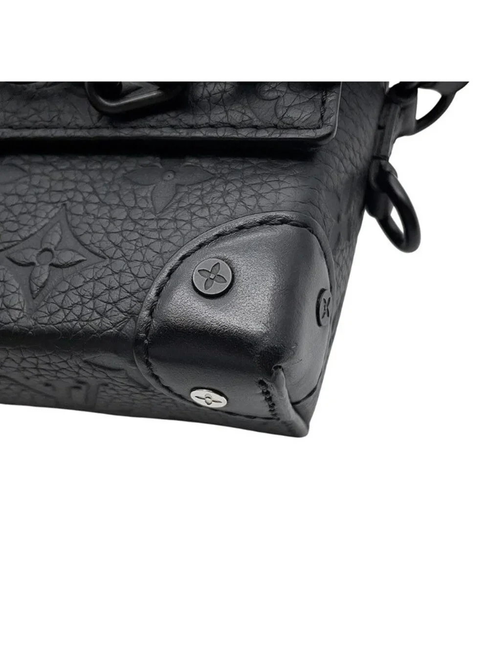 Louis Vuitton Wallet Monogram Taurillon Steamer Wearable Shoulder Bag Black